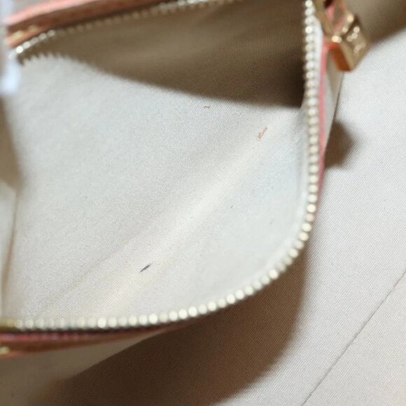 LOUIS VUITTON Monogram Vernis Reade PM Hand Bag Beige M91334 LV Auth 132527 - Picture 10 of 16